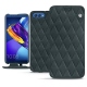 Custodia in pelle Huawei Honor View 10 - Blu marino - Couture
