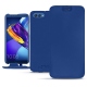 Custodia in pelle Huawei Honor View 10 - Bleu Océan PU