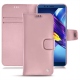 Custodia in pelle Huawei Honor View 10 - Rose ( Nappa - Pantone 2365C ) 