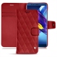Funda de piel Huawei Honor View 10 - Rouge - Couture ( Nappa - Pantone 199C ) 