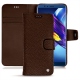 Huawei Honor View 10 leather case - Châtaigne ( Pantone 476C ) 