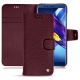 Funda de piel Huawei Honor View 10 - Lie de vin ( Pantone 5115C ) 