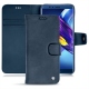 Huawei Honor View 10 leather case - Jean vintage ( Roughtcut - Pantone 285U  ) 