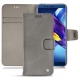 Custodia in pelle Huawei Honor View 10 - Acier vintage ( Pantone 403C ) 