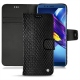 Huawei Honor View 10 leather case - Serpent nero