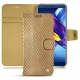 Huawei Honor View 10 leather case - Serpent sabbia