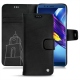 Huawei Honor View 10 leather case - Negre poudro