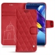 Capa em pele Huawei Honor View 10 - Rouge troupelenc - Couture