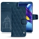 Funda de piel Huawei Honor View 10 - Blu mediterran - Couture