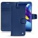 Custodia in pelle Huawei Honor View 10 - Bleu frisson