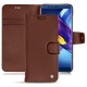 Huawei Honor View 10 leather case - Marron délicat