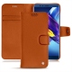 Huawei Honor View 10 leather case - Orange vibrant