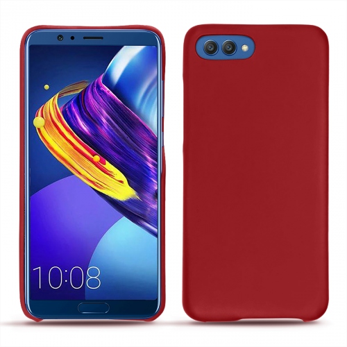 Funda de piel Huawei Honor View 10Rouge ( Nappa - Pantone #d50032 ) 