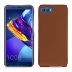 Huawei Honor View 10 leather cover - Marron ( Nappa - Pantone 1615C ) 