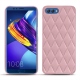 Huawei Honor View 10 leather cover - Rose - Couture ( Nappa - Pantone 2365C ) 