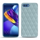 Huawei Honor View 10 leather cover - Bleu ciel - Couture ( Nappa - Pantone 277C ) 
