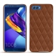 Capa em pele Huawei Honor View 10 - Marron - Couture ( Nappa - Pantone 1615C ) 
