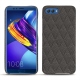 Funda de piel Huawei Honor View 10 - Anthracite - Couture ( Pantone 424C ) 