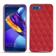 Huawei Honor View 10 leather cover - Rouge troupelenc - Couture