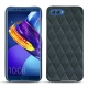 Huawei Honor View 10 leather cover - Blu marino - Couture