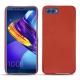 Huawei Honor View 10 leather cover - Arange clouquié