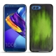 Huawei Honor View 10 leather cover - Vert Patine