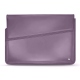 Funda de piel para ordenador portatil 17' - Griffe 1 - Lilas ( Nappa - Pantone 2645U ) 