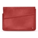 Funda de piel para ordenador portatil 17' - Griffe 1 - Cerise vintage ( Pantone 185C ) 