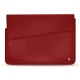 Funda de piel para ordenador portatil 17' - Griffe 1 - Tomate ( Pantone 187C ) 