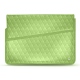 17寸笔记本电脑专用真皮护套 - Griffe 1 - Vert olive - Couture ( Nappa - Pantone 578U ) 
