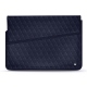 Custodia in pelle per computer portatile 17' - Griffe 1 - Cobalt - Couture ( Pantone 2766C ) 
