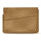 Custodia in pelle per computer portatile 17' - Griffe 1 - Sable vintage - Couture