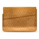 Housse cuir pour ordinateur portable 17' - Griffe 1 - Or Maïa - Couture