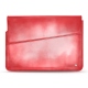 Funda de piel para ordenador portatil 17' - Griffe 1 - Rose Patine