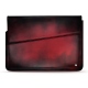 Notebook-Lederschutzhülle 17' - Griffe 1 - Rouge Patine