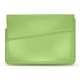 Housse cuir pour ordinateur portable 17' - Griffe 1 - Vert olive PU