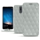 Custodia in pelle Huawei Mate 10 Lite - Gris - Couture ( Nappa - Pantone W428C ) 