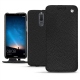 Housse cuir Huawei Mate 10 Lite - Ebène ( Sleek P C12 - Black ) 