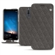 レザーケース Huawei Mate 10 Lite - Anthracite - Couture ( Pantone 424C ) 