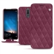 Huawei Mate 10 Lite leather case - Prune vintage - Couture