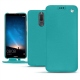 Custodia in pelle Huawei Mate 10 Lite - Bleu fluo