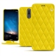Custodia in pelle Huawei Mate 10 Lite - Jaune fluo - Couture