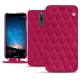 Housse cuir Huawei Mate 10 Lite - Rose fluo - Couture