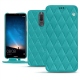 Funda de piel Huawei Mate 10 Lite - Bleu fluo - Couture