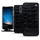 Lederschutzhülle Huawei Mate 10 Lite - Crocodile nero