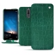 Capa em pele Huawei Mate 10 Lite - Crocodile pino