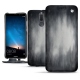 Housse cuir Huawei Mate 10 Lite - Gris Patine