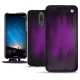 Housse cuir Huawei Mate 10 Lite - Violet Patine