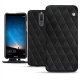 Funda de piel Huawei Mate 10 Lite - Negre poudro - Couture