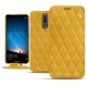 Housse cuir Huawei Mate 10 Lite - Jaune soulèu - Couture